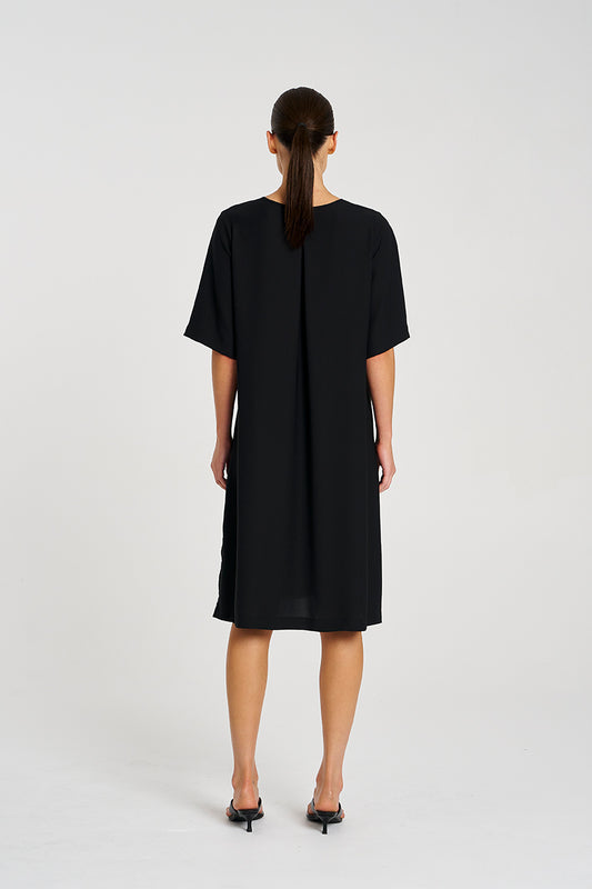 OCTOBER PRE ORDER Mela Purdie Plaza Dress F602 3004 - Black