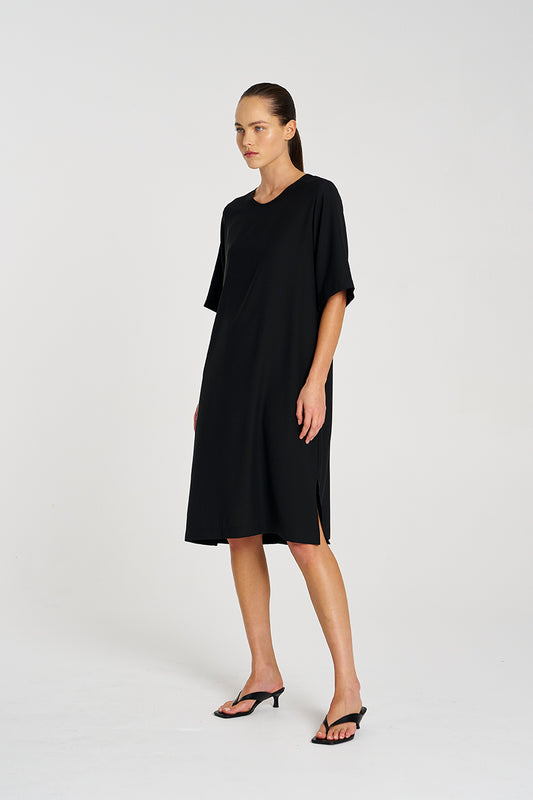 OCTOBER PRE ORDER Mela Purdie Plaza Dress F602 3004 - Black