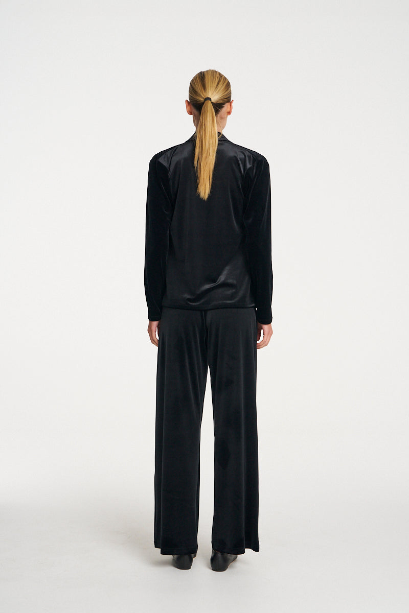Mela Purdie Palazzo Pant F310 1777 - BLACK