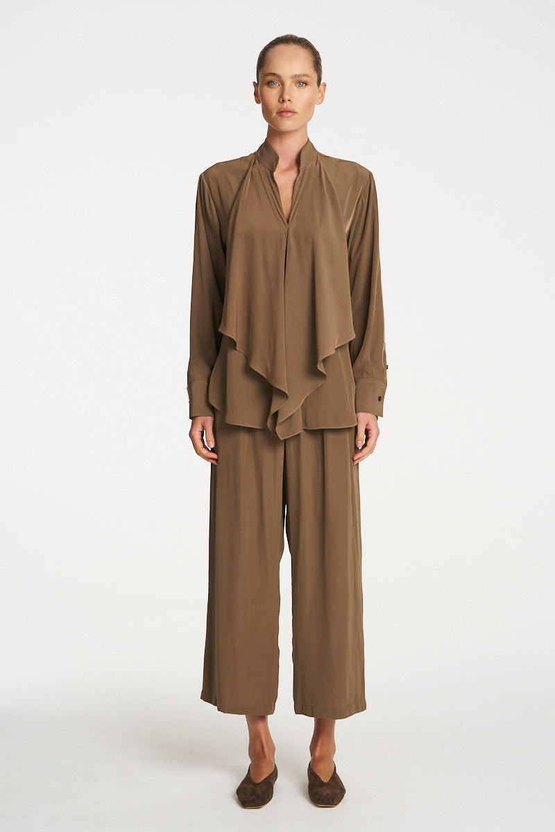 Mela Purdie Pace Pant F67 1740 - CHESTNUT
