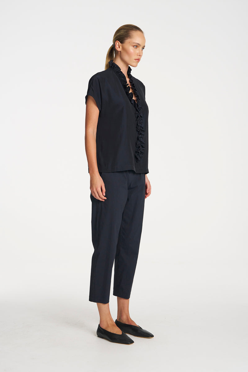 Mela Purdie Lariat Shell F67 8986 - BLACK