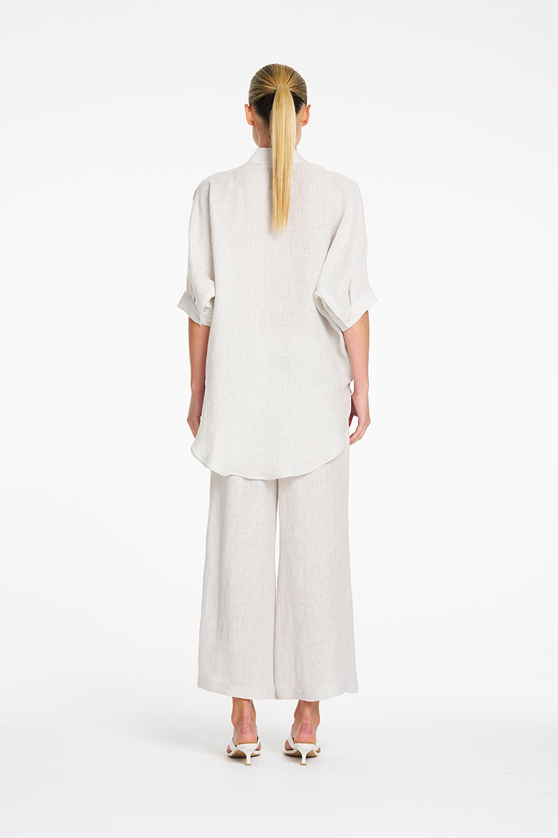 SEPTEMBER PRE ORDER Mela Purdie Villa Overshirt F418 8801 - Shale