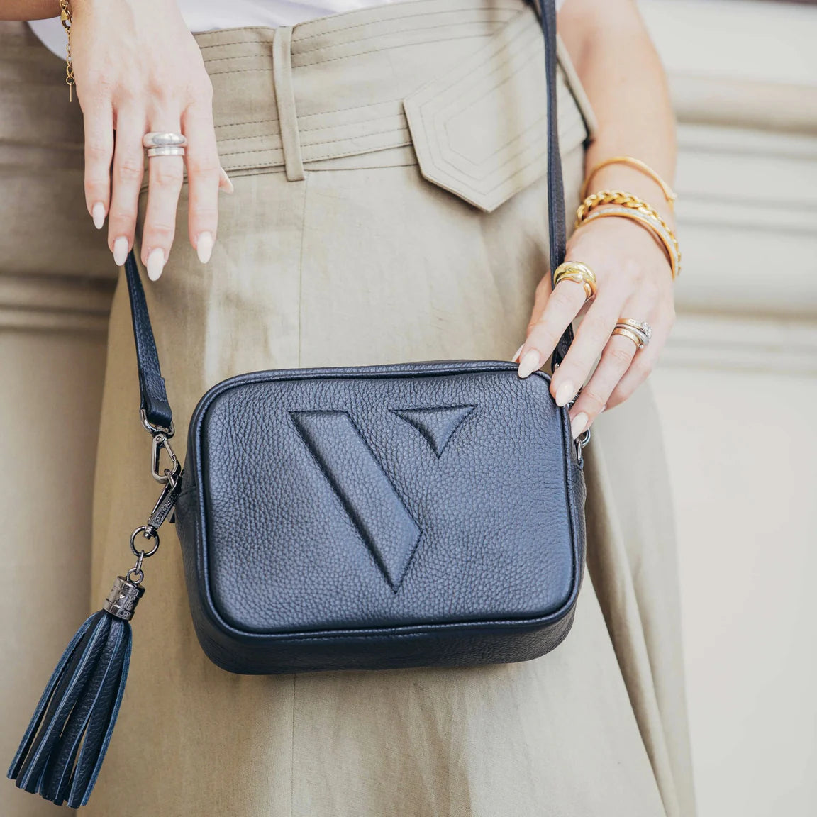 Vestirsi Vanessa Crossbody Camera Bag - BLACK