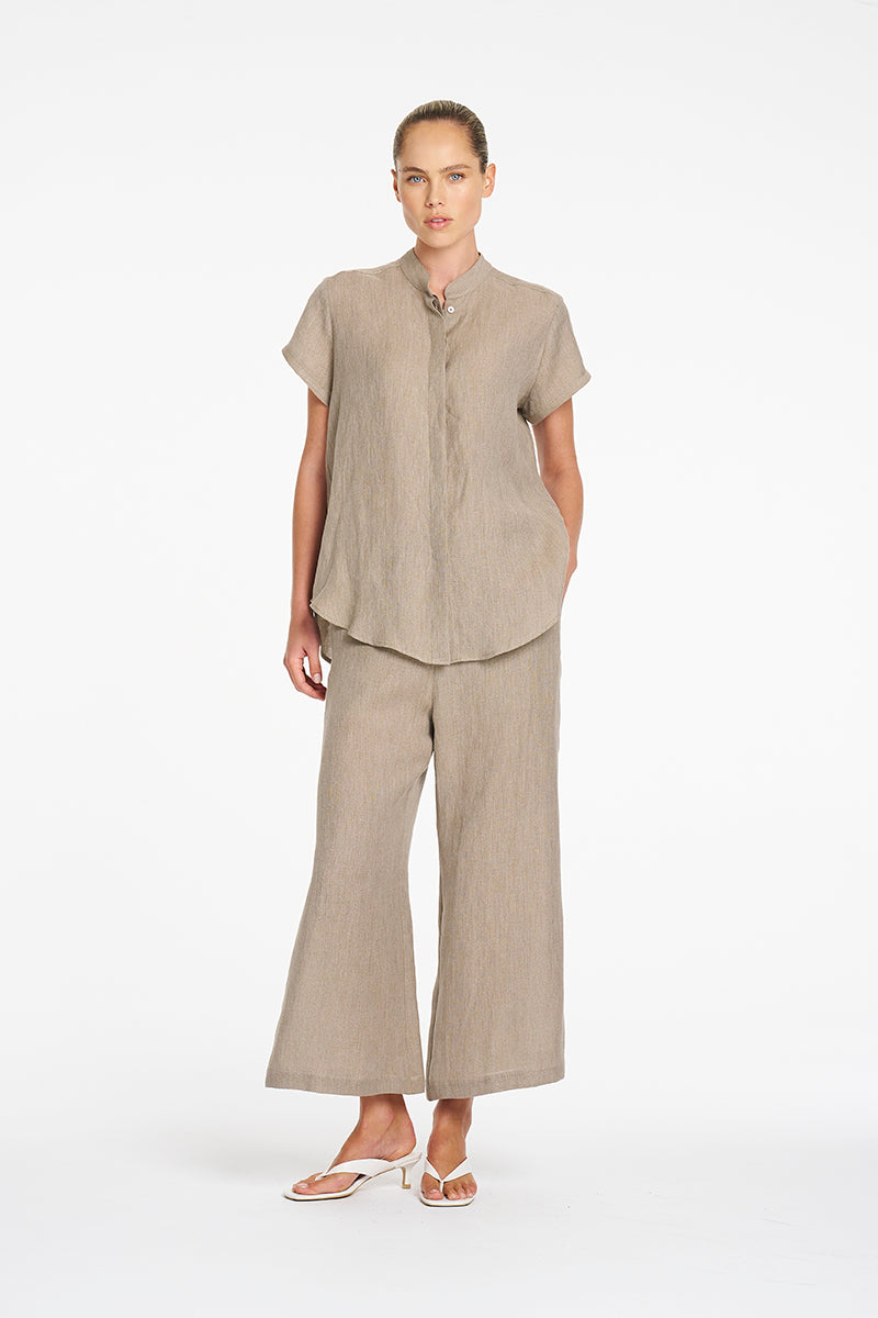 SEPTEMBER PRE ORDER Mela Purdie Lino Pant F418 10016 - Stucco