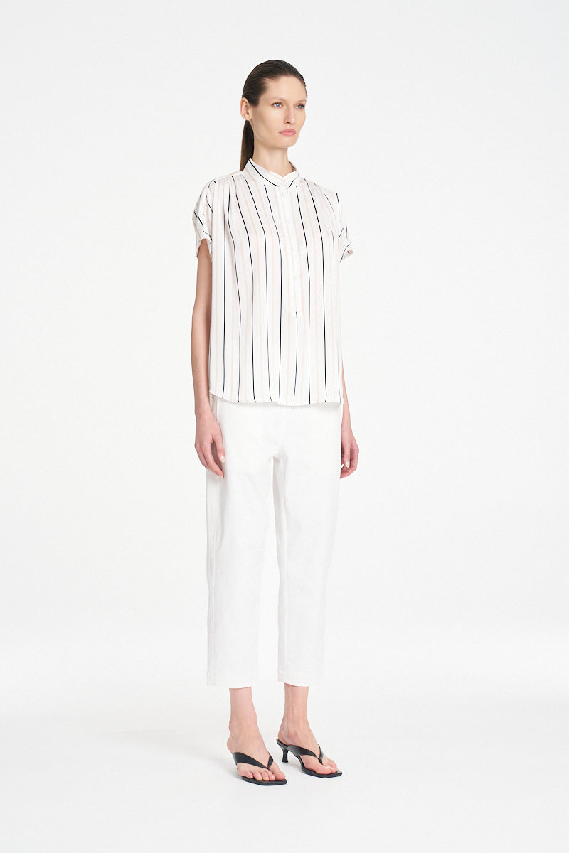 OCTOBER PRE ORDER Mela Purdie Bow Pant F416 10014 - IVORY