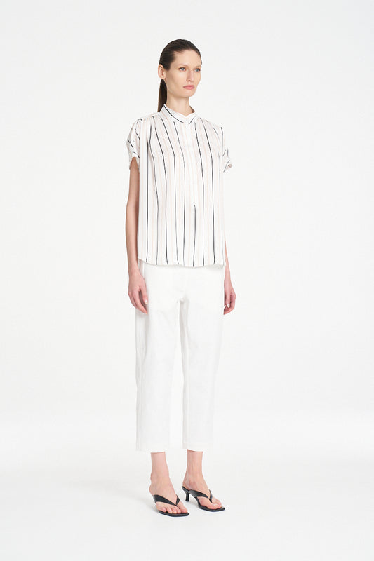 OCTOBER PRE ORDER Mela Purdie Bow Pant F416 10014 - IVORY