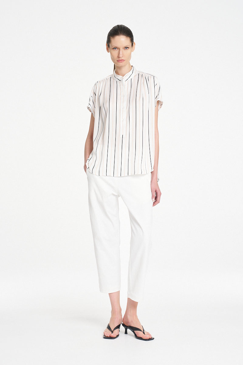 OCTOBER PRE ORDER Mela Purdie Bow Pant F416 10014 - IVORY