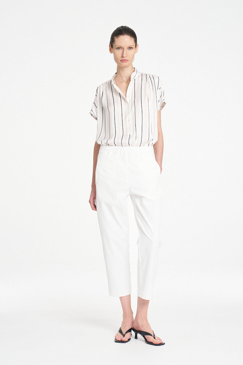 OCTOBER PRE ORDER Mela Purdie Bow Pant F416 10014 - IVORY