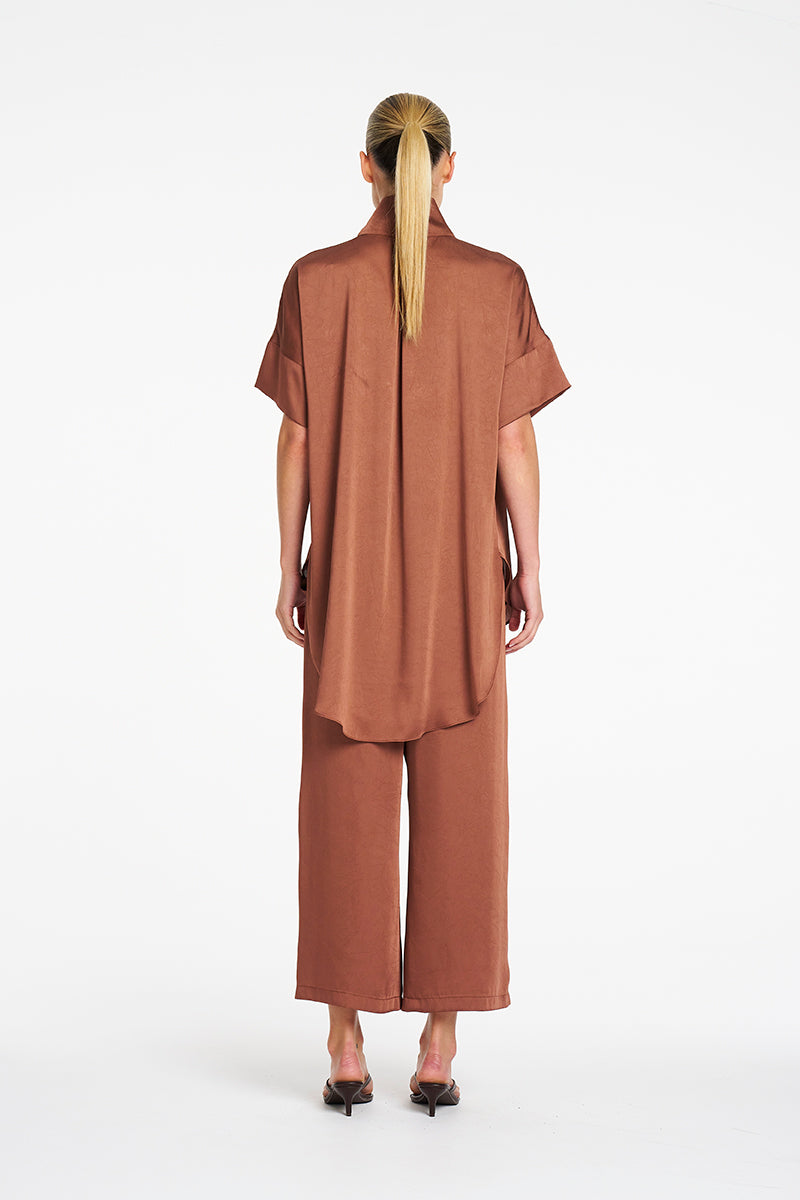 SEPTEMBER PRE ORDER Mela Purdie Pace Pant F624 1740 - Cinnabar or Twig