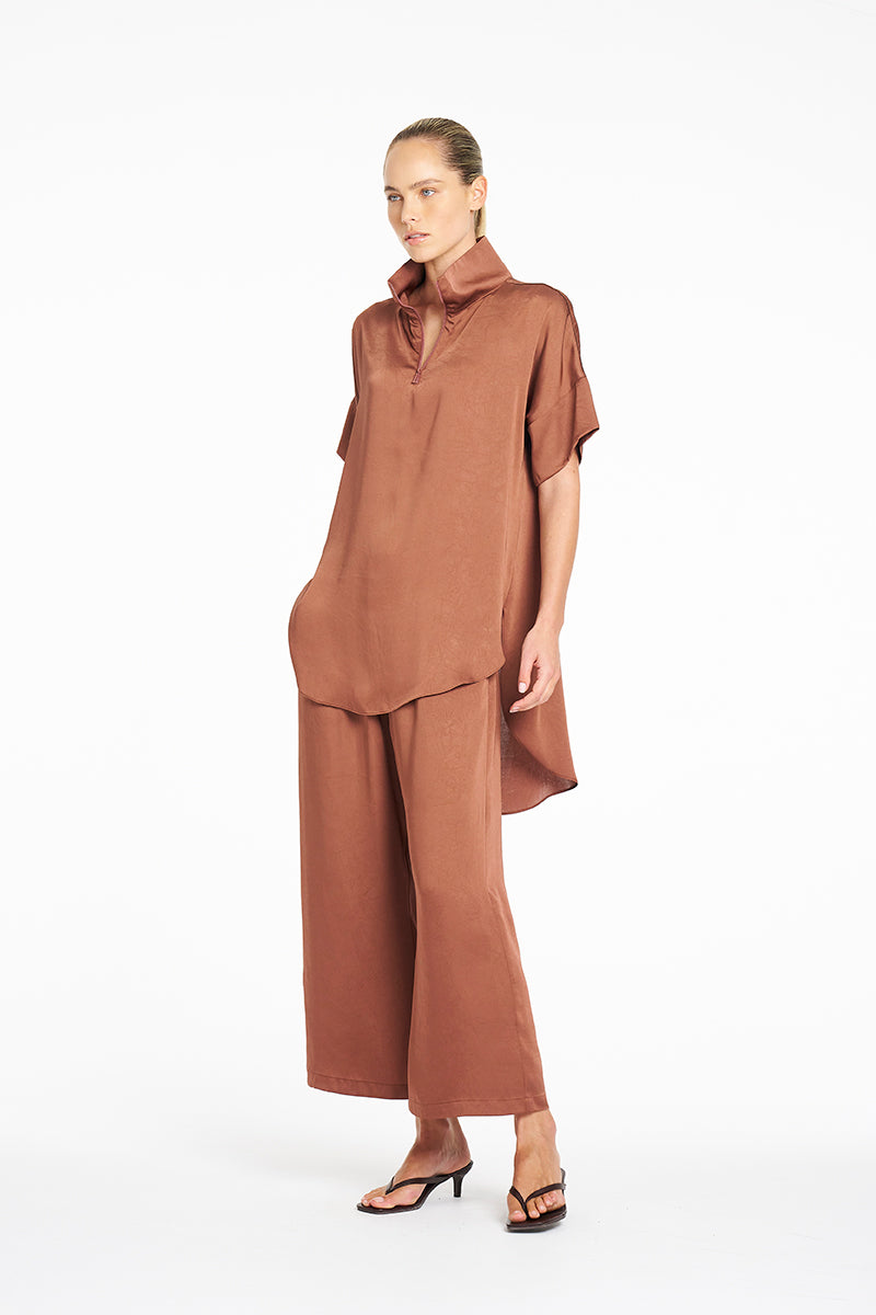 SEPTEMBER PRE ORDER Mela Purdie Pace Pant F624 1740 - Cinnabar or Twig