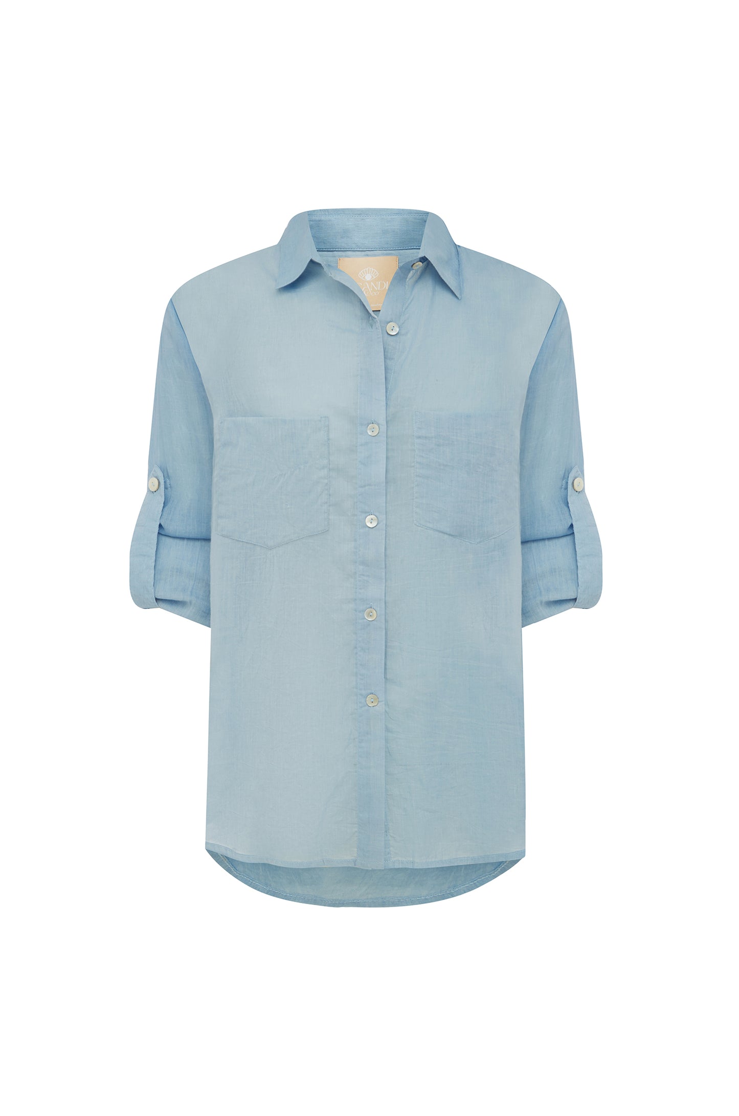 Scandi & Co Hailey Shirt - Soft Blue