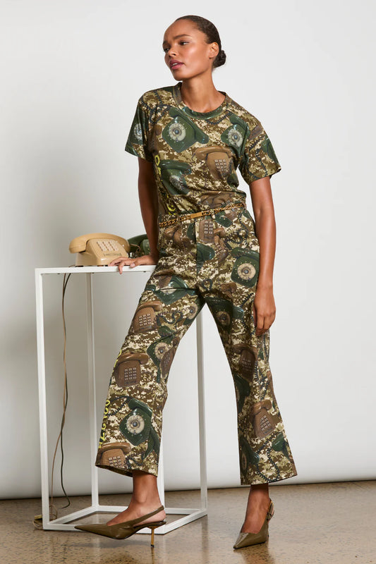 Circular by Maud Dainty Disconnected Pant - Camo Phones