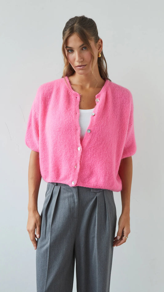 Pre Order AUGUST CHARLI London Emme Cardigan - PETUNIA