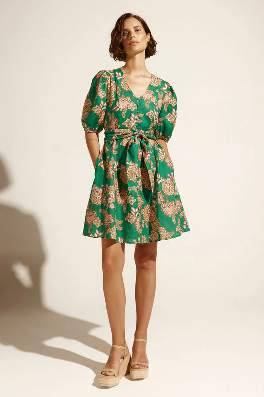 Zoe Kratzmann Quota Dress - K’gari Palm Green