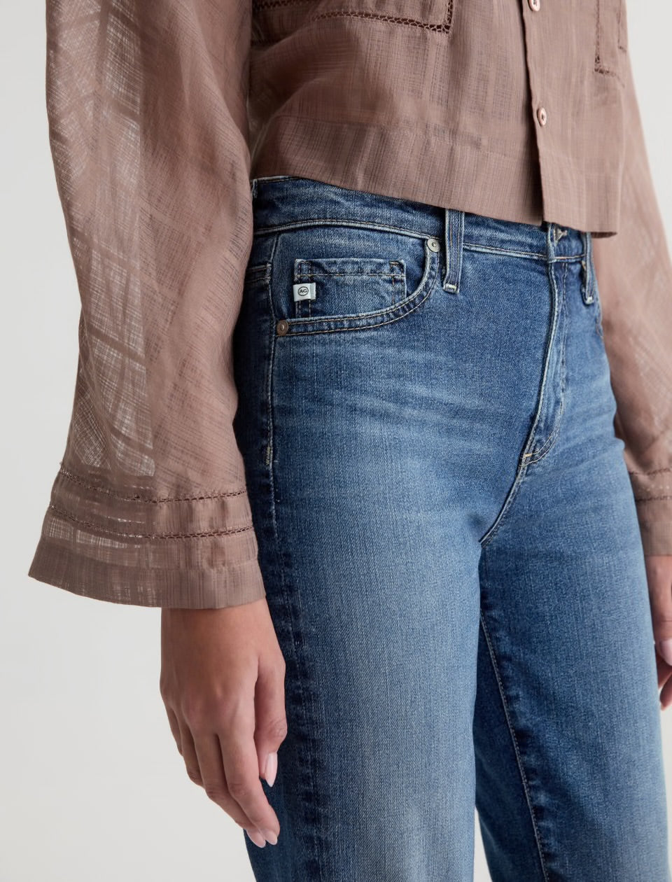 AG Jeans Maisie Jean - Foxy

Mid-Rise Capri