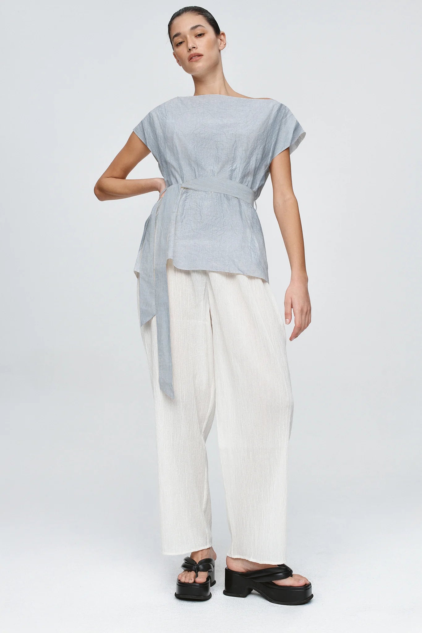 MARLE Jude Top - Bleu Stripe