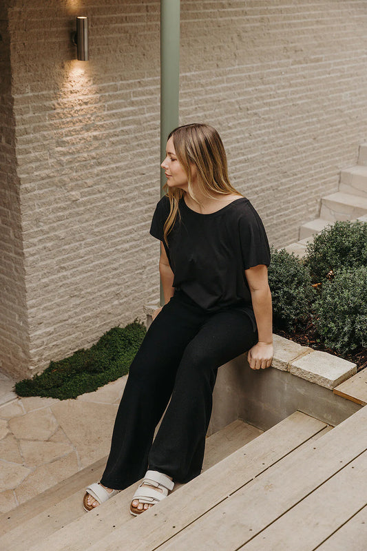TALAMAYA Heavenly Jersey Shortsleeve Tee Meteorite