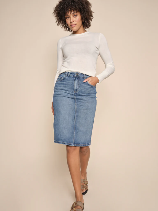 Mos Mosh Selma Modra Skirt