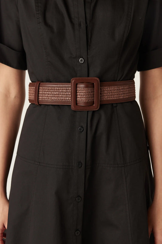 Cable Melbourne Miami Belt - Chocolate