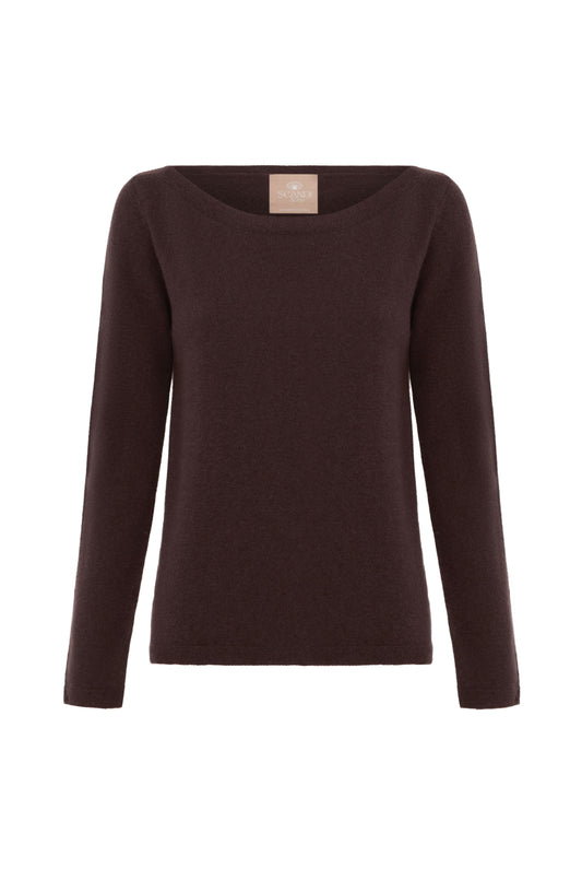 Scandi & Co Valery Knit - DARK CHOCOLATE