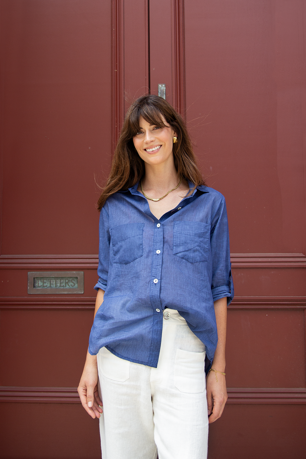 Scandi & Co Hailey Shirt - Navy