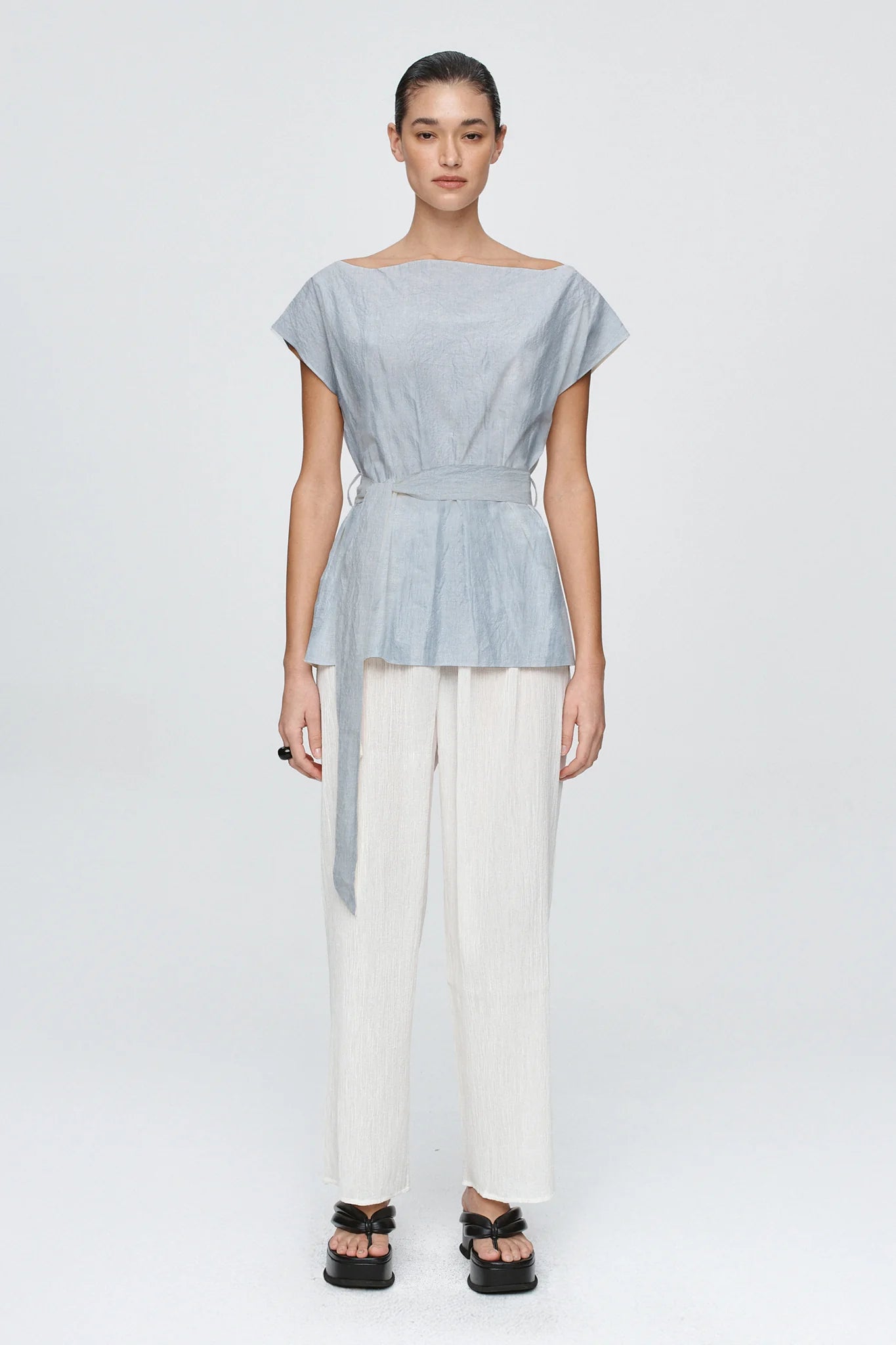 MARLE Jude Top - Bleu Stripe