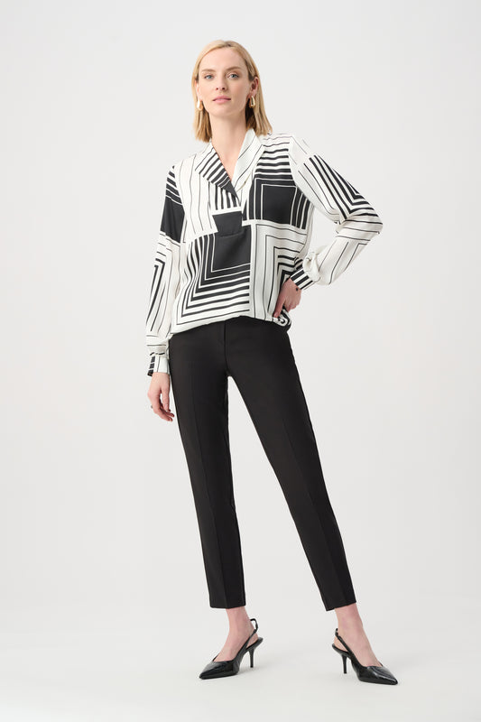 Joseph Ribkoff Lux Twill Slim Fit Pull-On Pants 263001