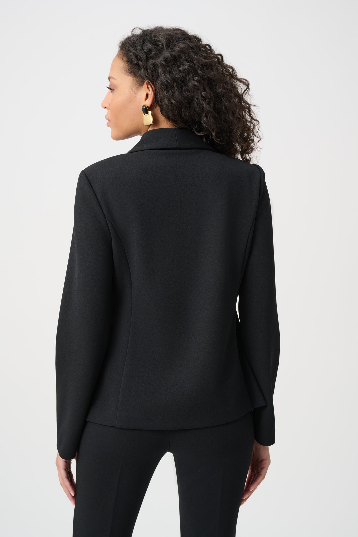 Joseph Ribkoff Scuba Crepe Fitted Blazer With Statement Buttons 263151