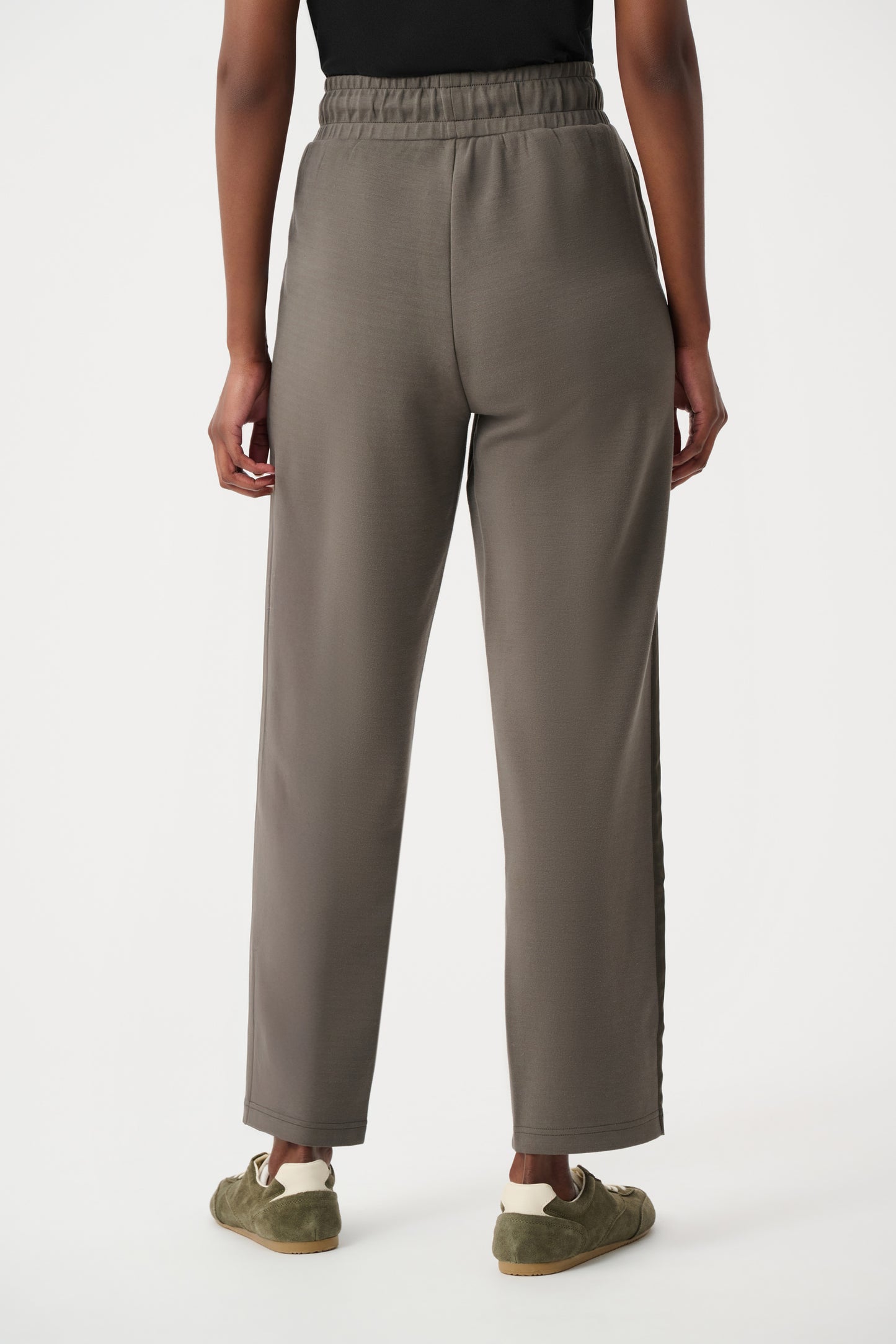 Joseph Ribkoff SPORT Scuba Jersey Straight Leg Pants 263623 - Avocado