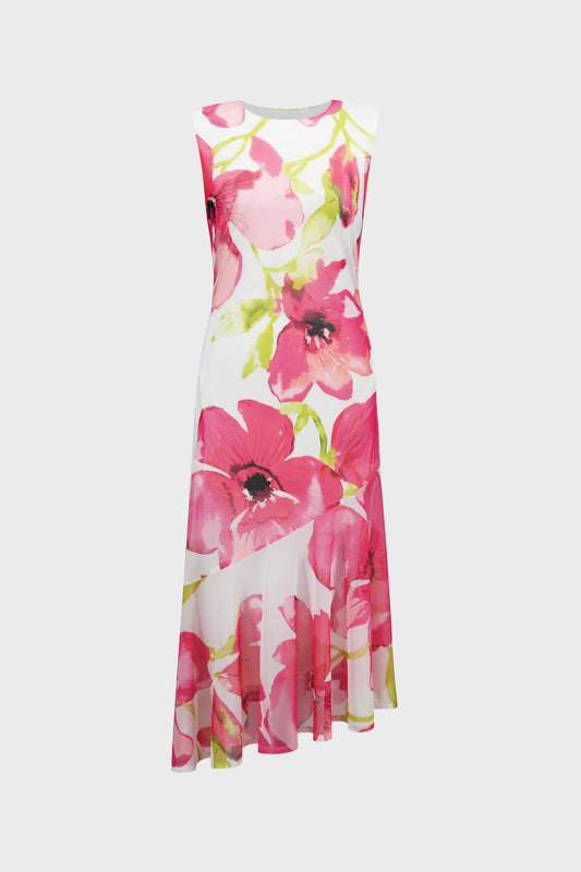 Joseph Ribkoff Floral Print Flounce Dress
271068