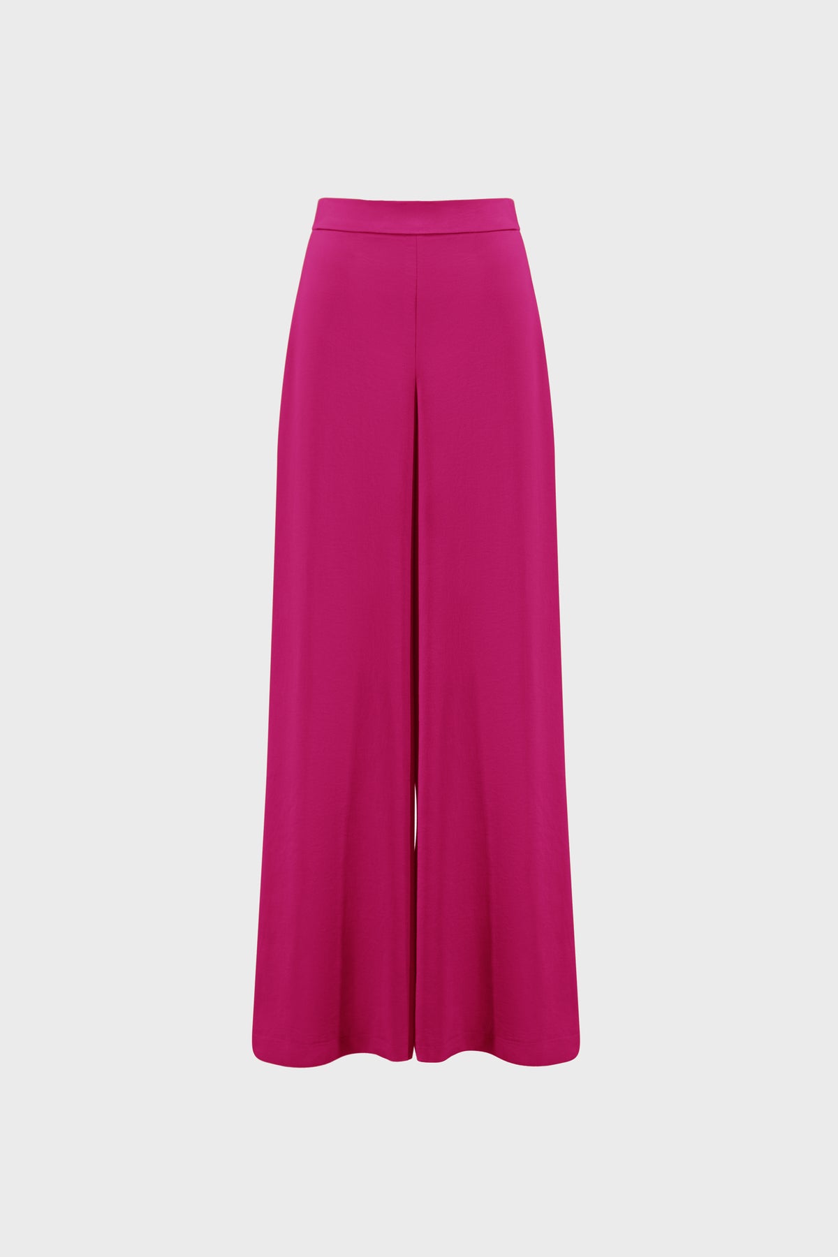 Joseph Ribkoff Recycled Satin Wide Leg Pants - Shocking Pink 
271728