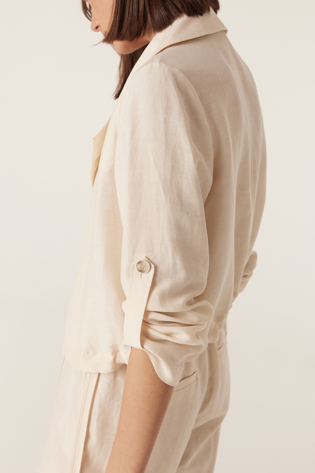 Cable Melbourne Goldie Jacket - Ecru