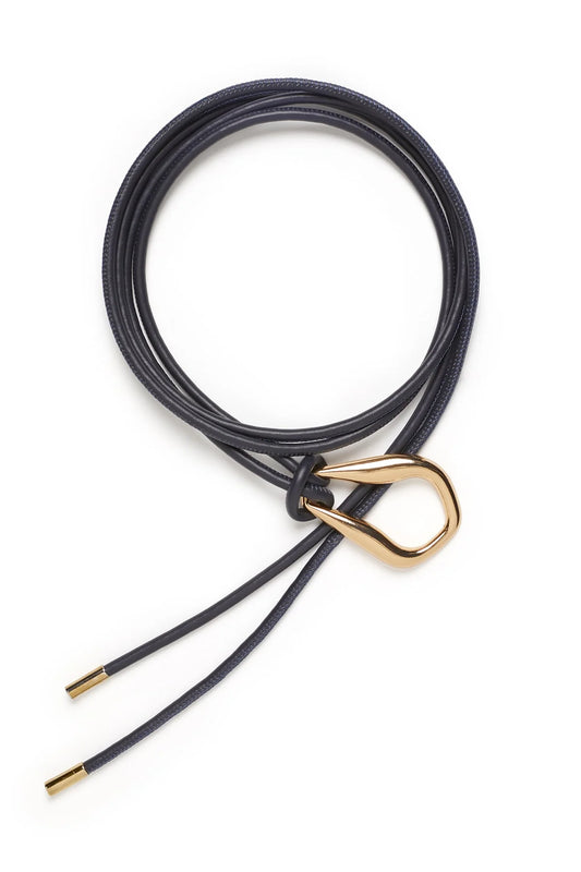 Cable Melbourne Venetian Belt - Navy