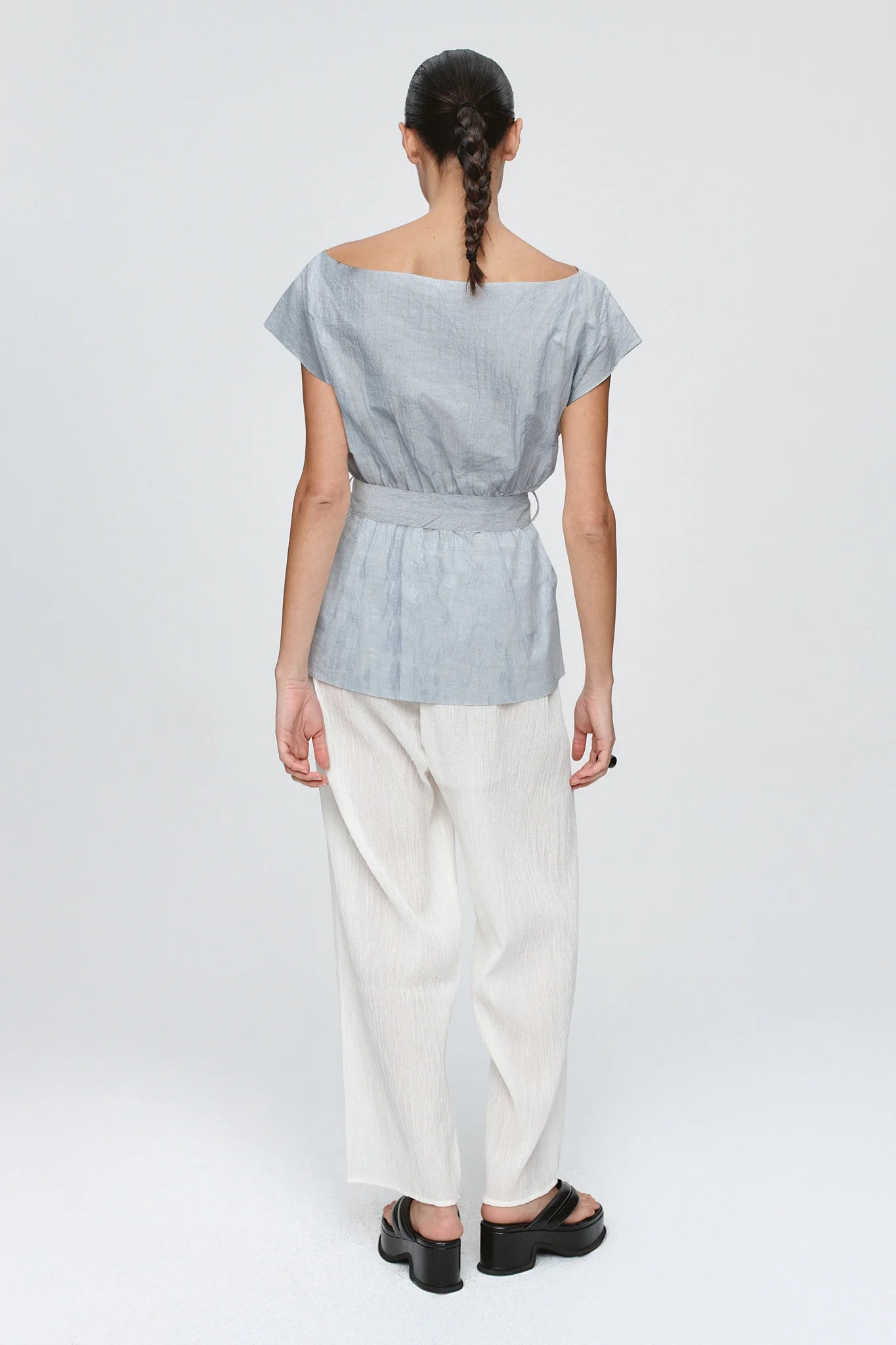 MARLE Jude Top - Bleu Stripe