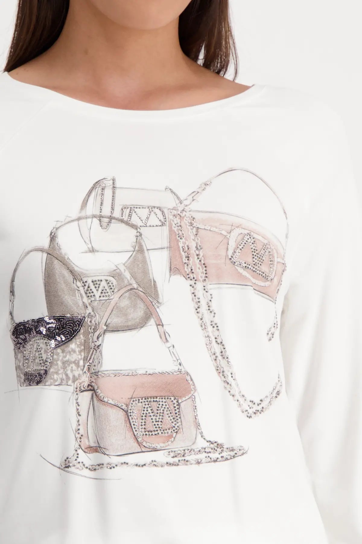 Monari Round Neck t-Shirt - Style 808124