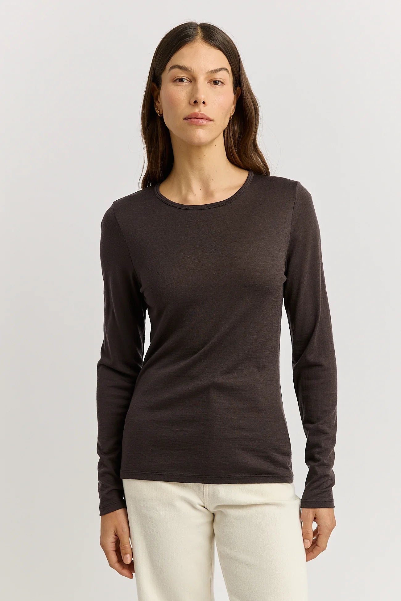 TOORALLIE Merino Crew Neck - Date