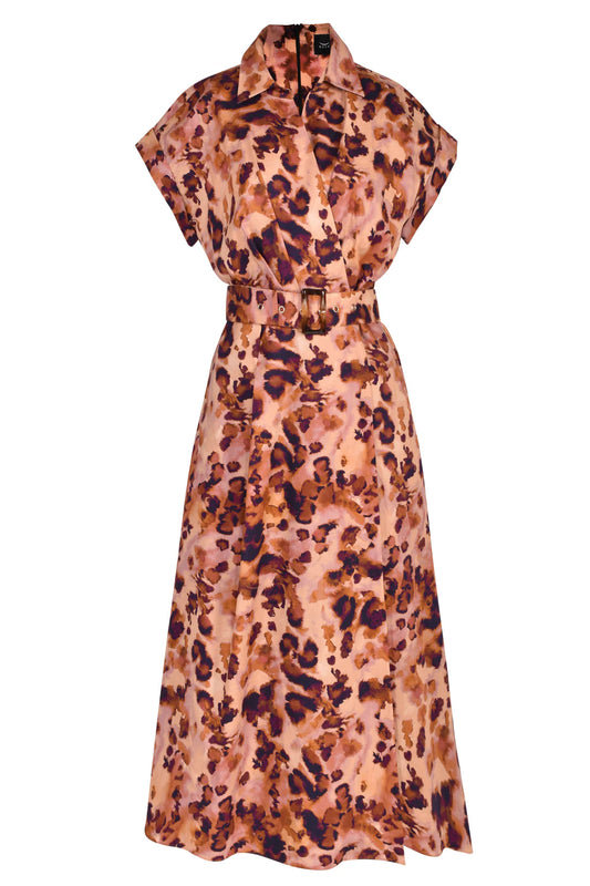 HUSK Sakura Wrap Dress - Print