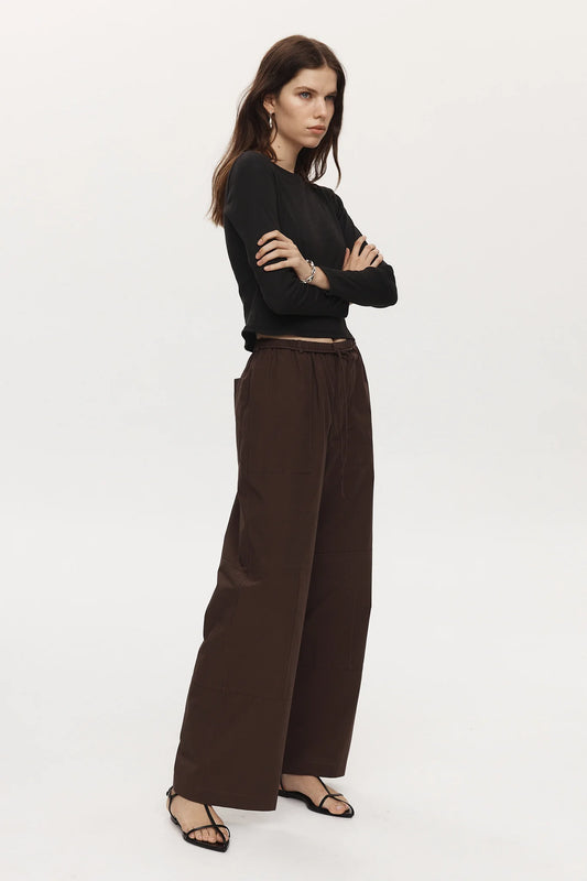 Marle Goldie Pant - Chocolate
