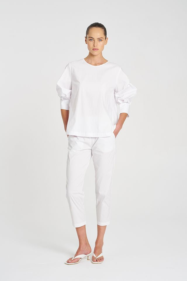 SEPTEMBER PRE ORDER Mela Purdie Nomad Pant F65 1478 - WHITE