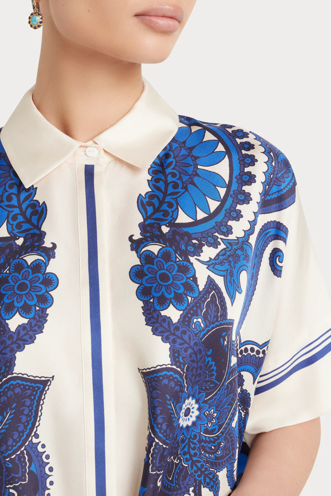 HUSK SOLANI TOP - PRINT