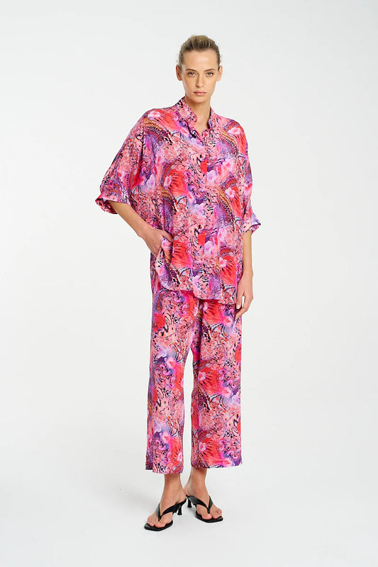 Mela Purdie Villa Overshirt F850 8801 - Kaleidoscope