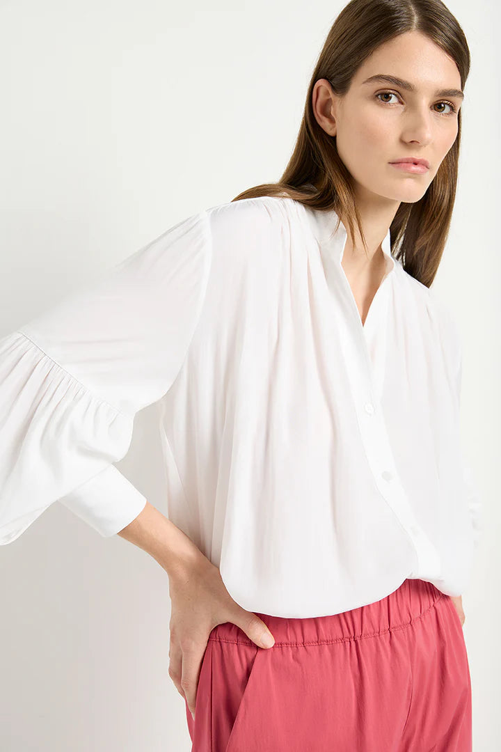 Mela Purdie Meridian Blouse F67 8521 - White