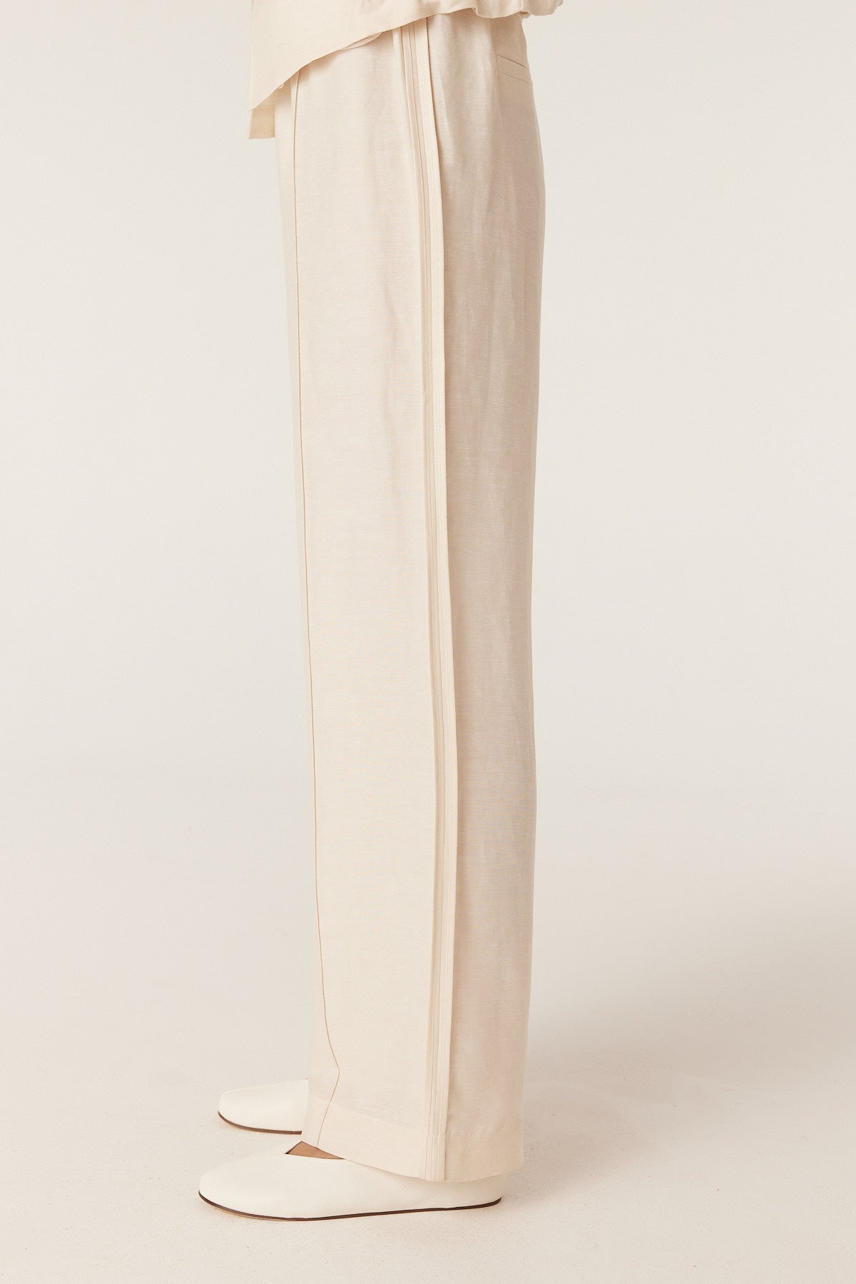 Cable Melbourne Goldie Pant - Ecru
