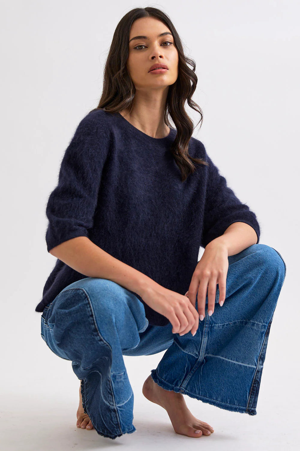 Mia Fratino Eliza  Tee - Midnight