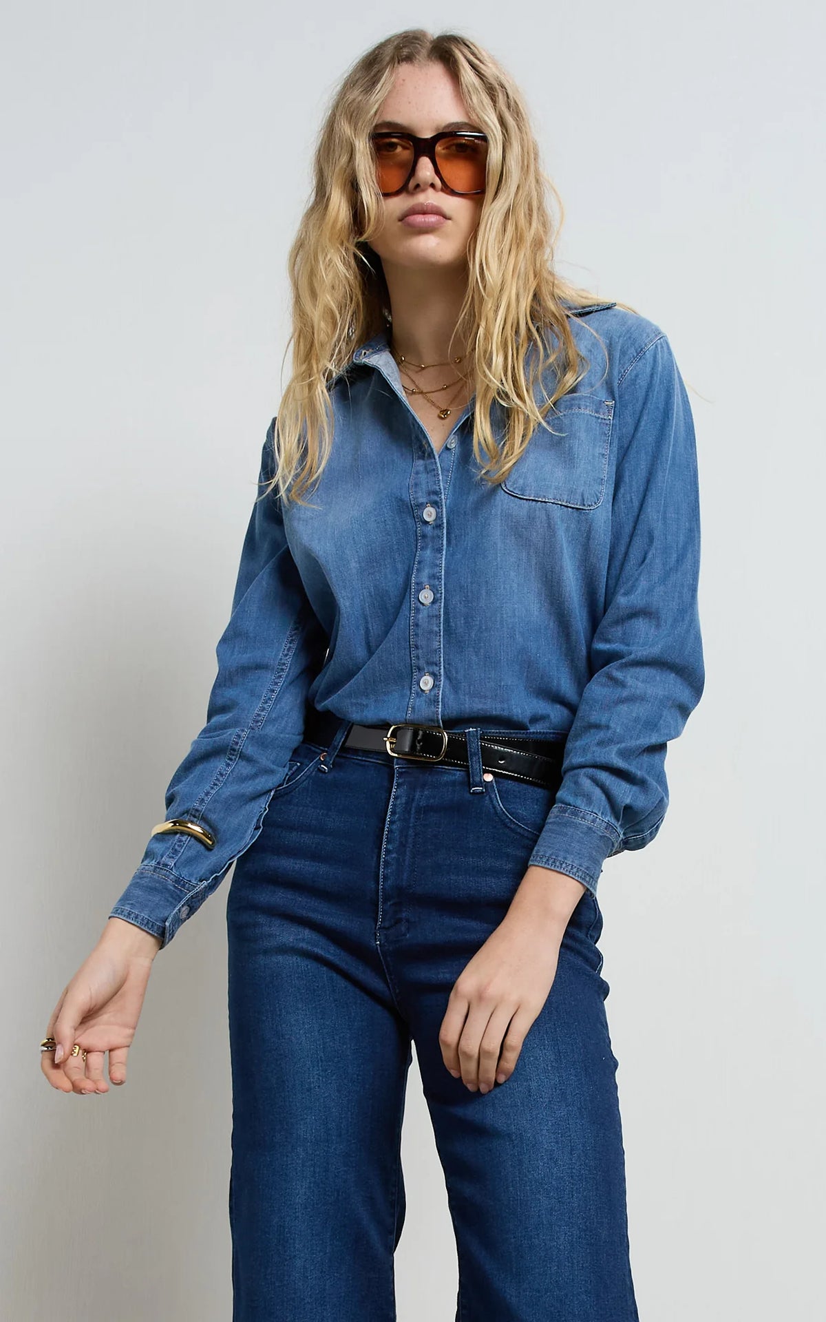 DRICOPER Jayda Pacific Blue Shirt