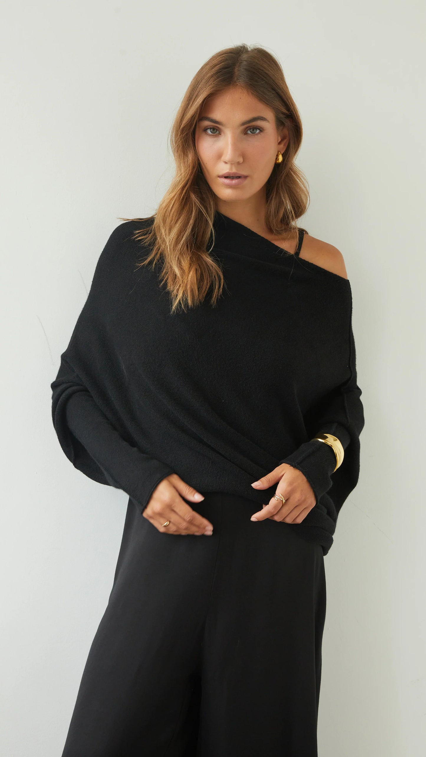 Charli London NATALIE Sweater - BLACK