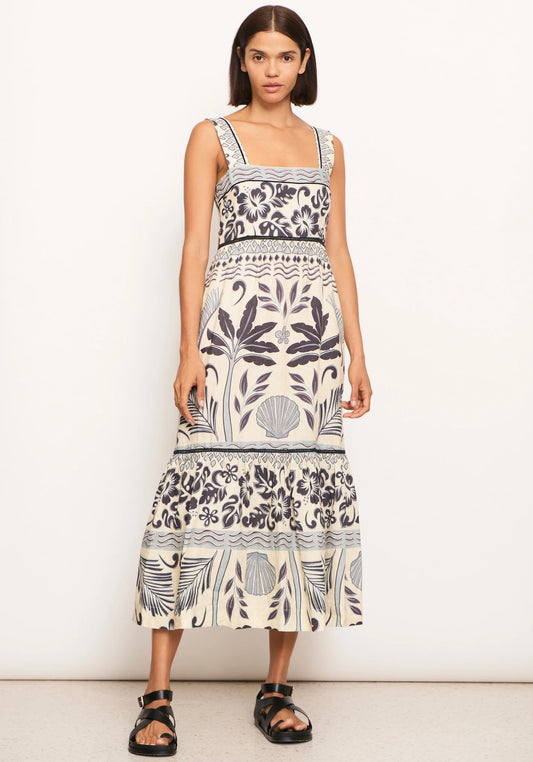 POL Clothing Paradise Tier Dress