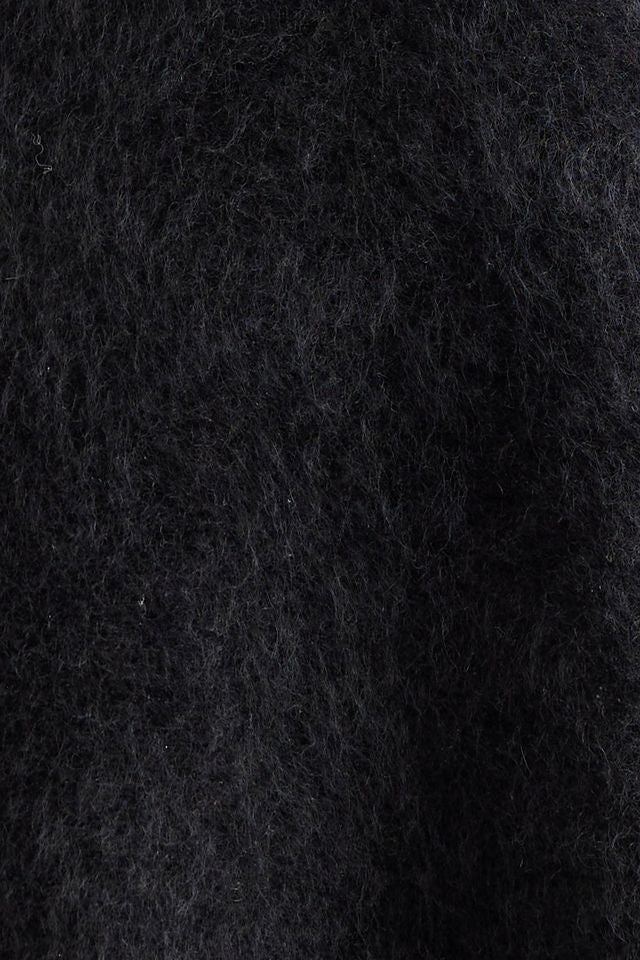 Mia Fratino Brushed Cape - Jet or Dark Chocolate