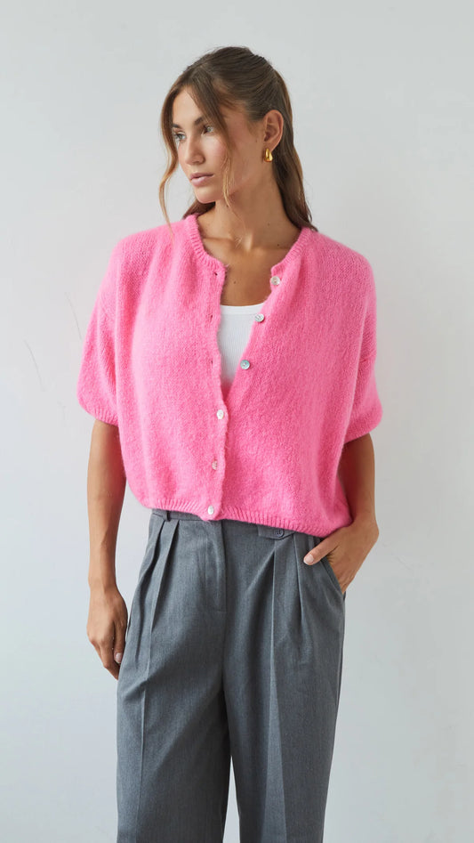 Pre Order AUGUST CHARLI London Emme Cardigan - PETUNIA