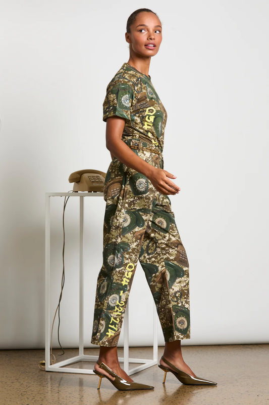 Circular by Maud Dainty Disconnected Pant - Camo Phones
